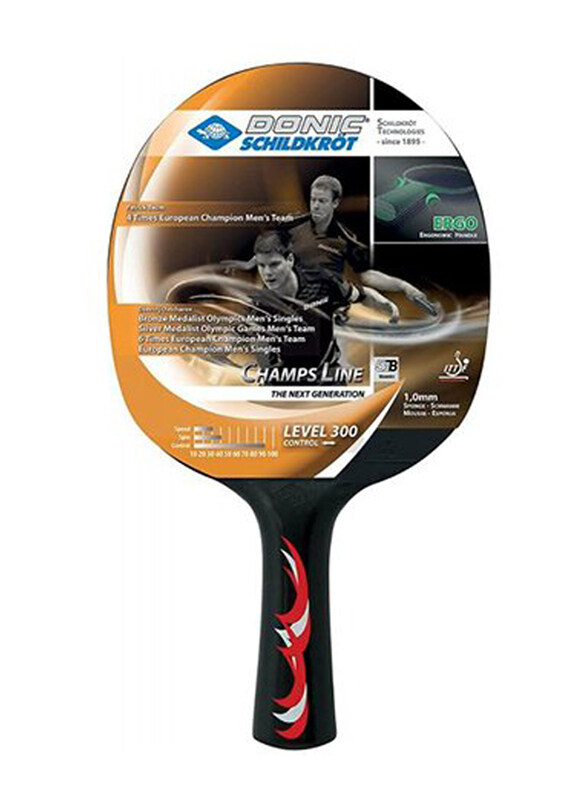 

Donic Model Young Champ 300 Table Tennis Racket, 270236, Multicolour