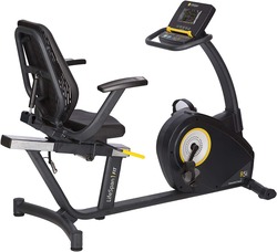 Strength Master LifeSpan Semi Generator System Recumbent Exercise Bike, One Size, 13030437-101, Black