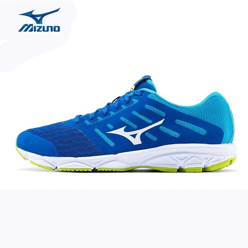 

Mizuno Fabric Men Running Shoes, J1Ge183802, Blue