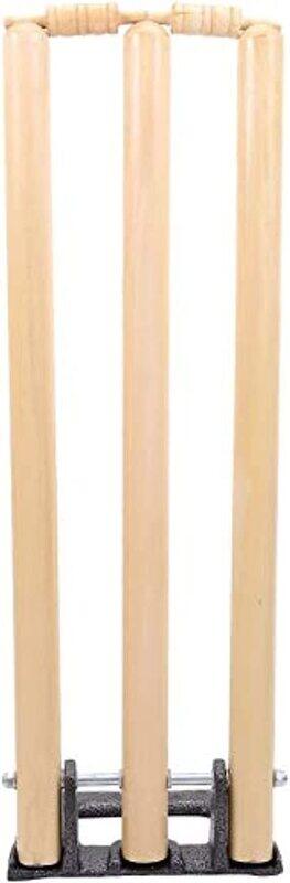 

Generic 28-Inch Cricket Stumps with Spring Stand, Beige