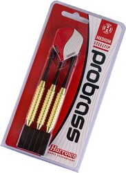 Harrows Steel tip Pro Brass Darts, Medium, Multicolour