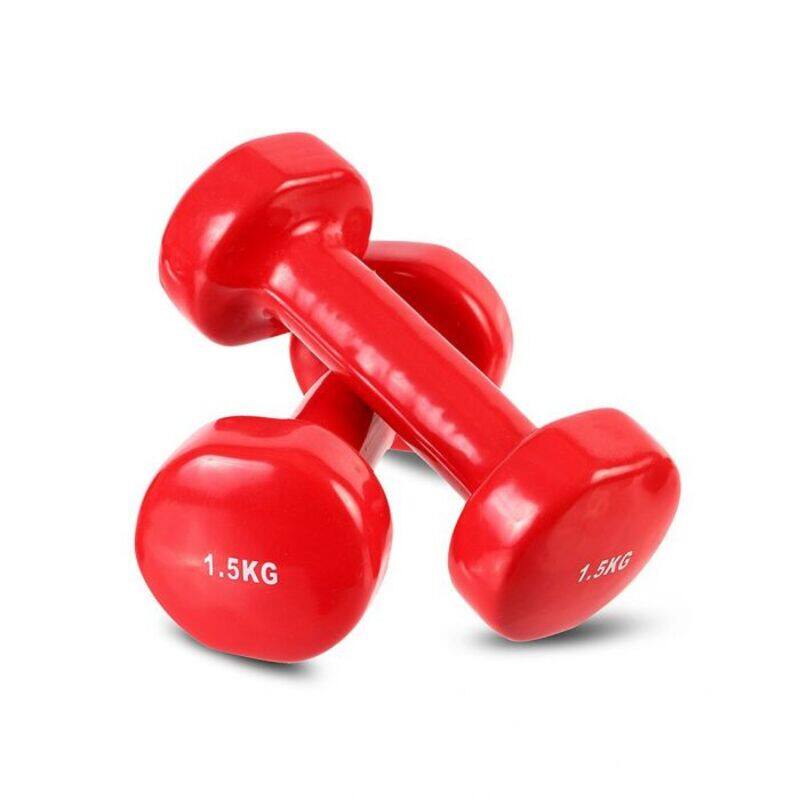 

Livepro Colored Studio Dumbbells, 2 x 1.5KG, Lp8076, Red