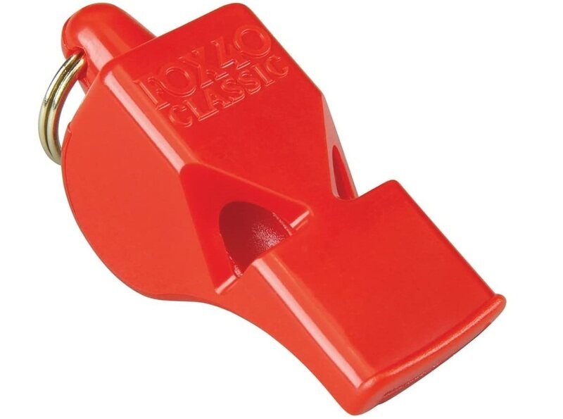 

Fox 40 Classic Safety Whistle With Lanyard, 9903-0108, Red