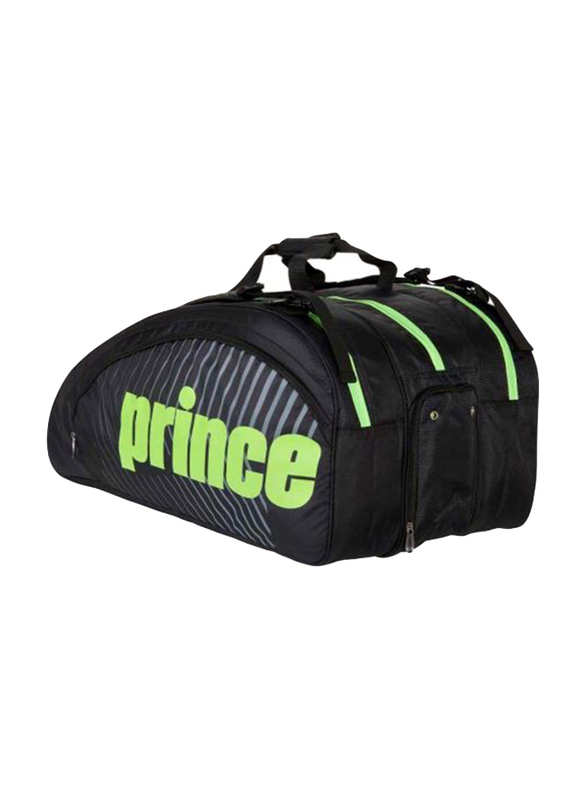 Prince Tour Challenger Tennis Bag, Black/Green