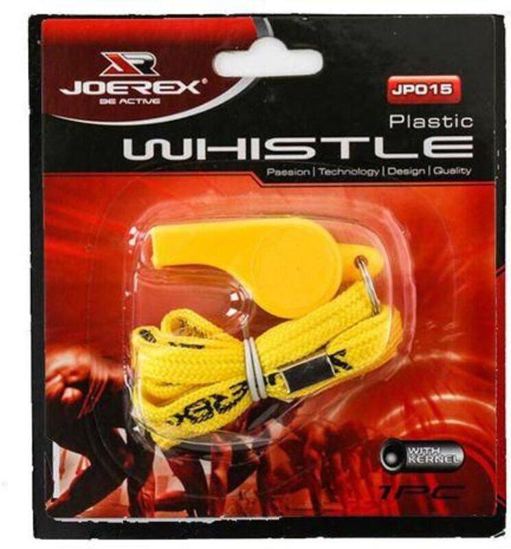 

Joerex Plastic Whistle, Yellow