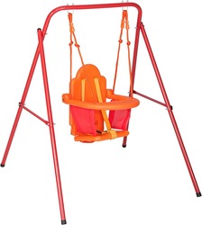 TA Sport Slide Whizzer Baby Swing, Ages 1+, Orange/Red