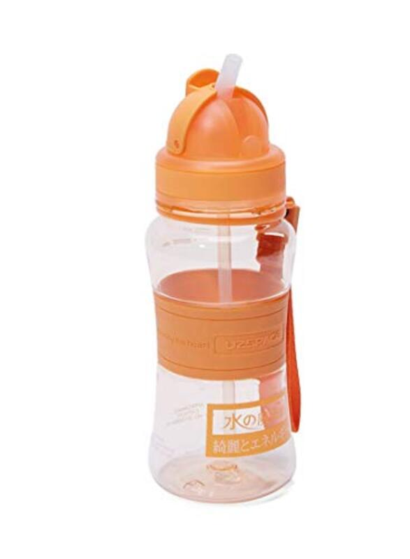 Uzspace 300ml Plastic Water Bottle, 5023, Orange