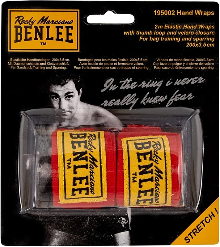 Benlee Elastic Hand Wrap, 195002/2000, Red