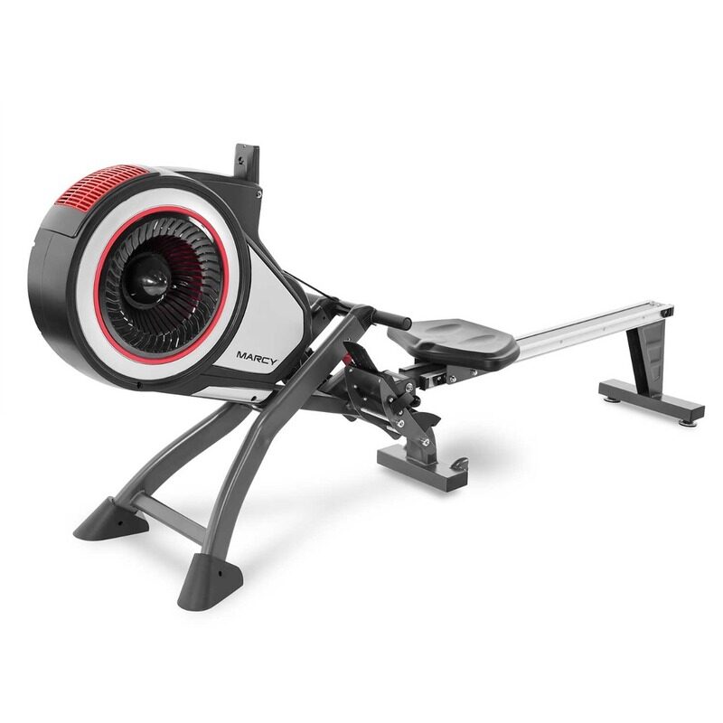 

TA Sport Marcy NS-6050RE Turbone Rower Machines, One Size, 13090029-101, Grey/Silver/Black