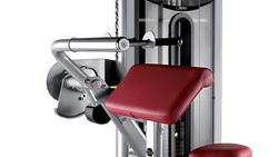 BH Fitness Horizontal Triceps Machine, 180Kg 13070797, Silver/Red