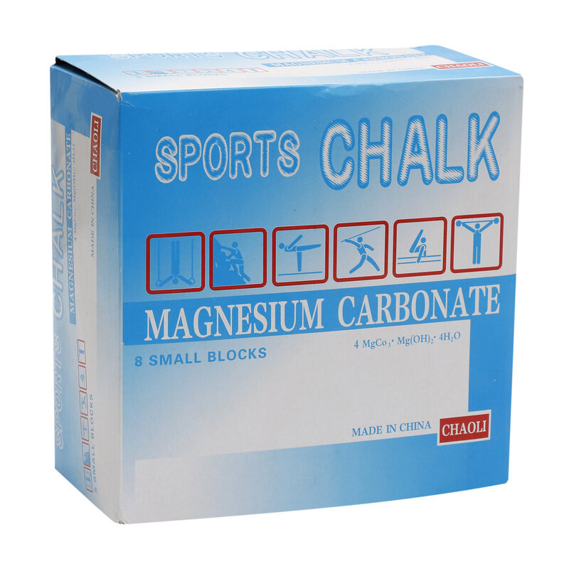 

TA Sports 8-Piece BC-1 Gym Chalk, 55g x 36 Box, White