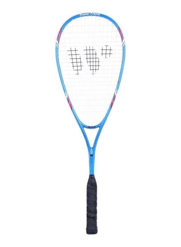 Wish Fusion Squash Tennis Racket, Blue/Black
