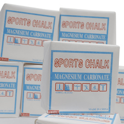 TA Sports 8-Piece BC-1 Gym Chalk, 55g x 36 Box, White