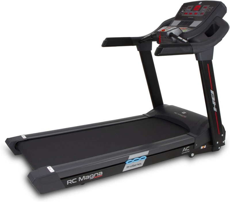 BH Fitness Pro Series RC Magna Treadmill, One Size, 13050562-101, Black