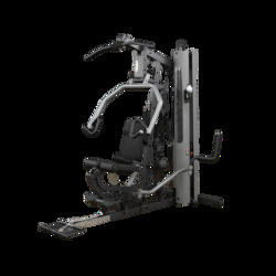 Body Solid Multi Home Gym with Press Arm, One Size, Exm2700Gs, Grey/Black