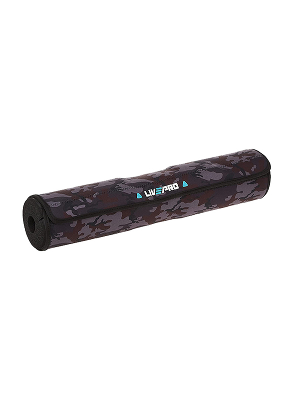 Liveup Barbell Pad, 45 x 33cm, Lp8093, Black