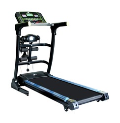 TA Sport Motorized Electric Treadmill with Massager, Black