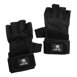 TA Sports Fitness Gloves, Small, Sgw613, Black