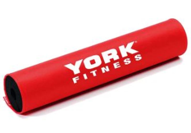 York Fitness Exercise Bar, 54010289, Orange/White