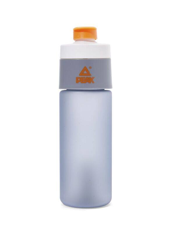 

Peak 450ml Water Bottle, Grey/Orange
