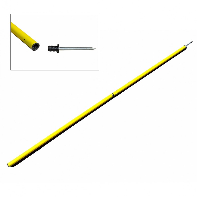 TA Sport Section Stick, 2 Piece, Yellow
