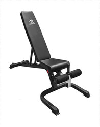 TA Sport SUB1124F Sit-Up Bench, Black