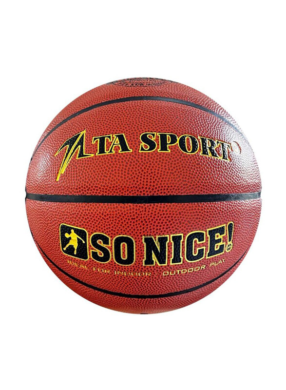 

Ta Sports Size-5 PU Laminated Basketball, Blpu0174, Brown