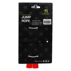 TA Sports Fitness Exercise Jump Rope, 320cm, Red