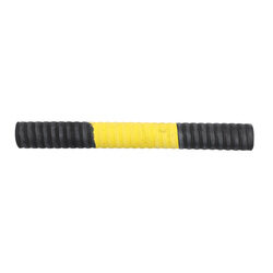 Karson Cricket Bat Rubber Grip, 12cm, Black/Yellow