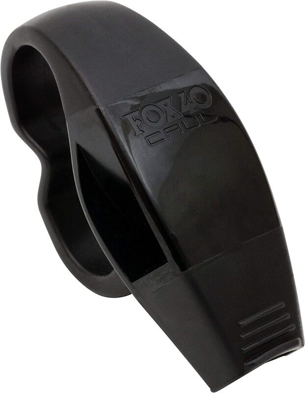 

Fox 40 Caul Fingergrip Whistle, Black