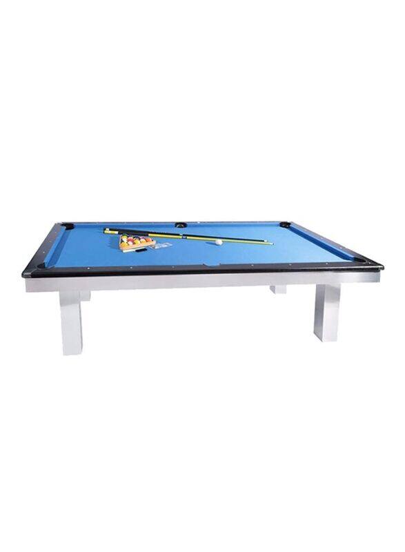 

TA Sports 8-Feet Billiards Table Full Set, Blue/White