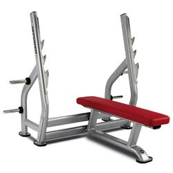 BH Fitness Press Bench, One Size, L815B, Red/Silver