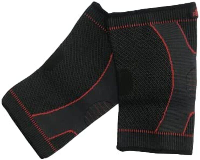 

Peak Knee Protector, H364020, Black/Red