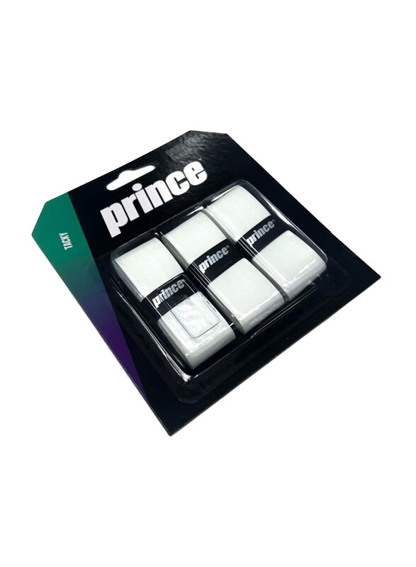 

Prince Durapro Plus Overgrip Tennis Grip, 7H148010, White