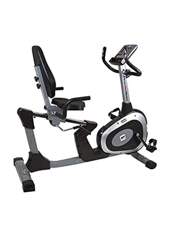 BH Fitness Cycle Artic Comfort Program Exercise Back, One Size, H854B, Black/Silver