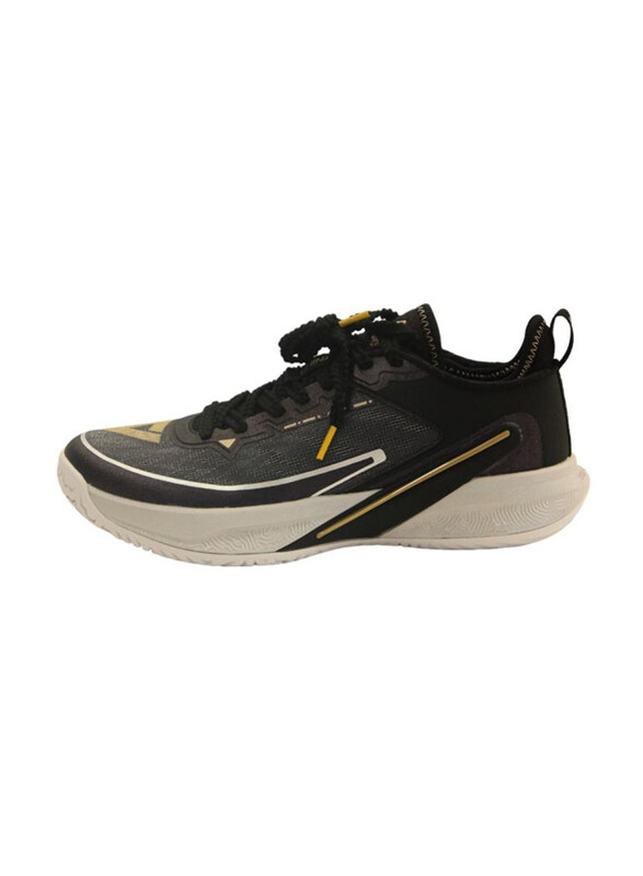 

Peak Volleyball Shoes, ET41557I, Black/Light Gold