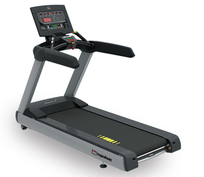 Impulse RT750 4.0 HP AC Motor Commercial Treadmill, 230Kg, 13050478, Grey/Silver