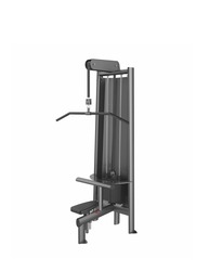 Gym80 CN004015 Lat Pull Exercise Machine, 310Kg, 13070858, Grey
