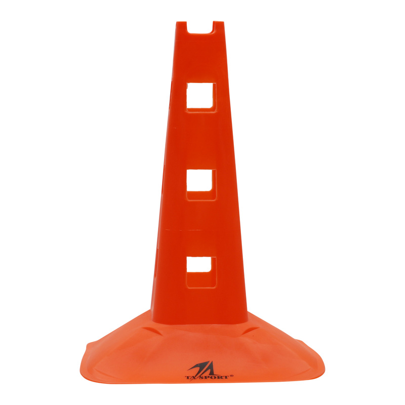 TA Sports PVC Cone Barricades, 38cm, Orange