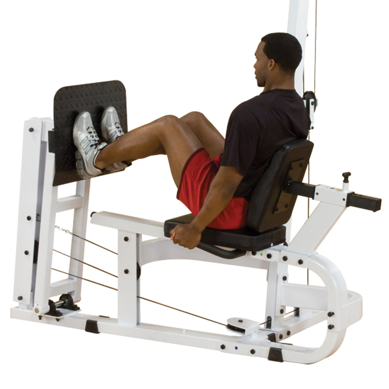 Body Solid Leg Press Exercise Machine, One Size, 1300708, Black/Grey