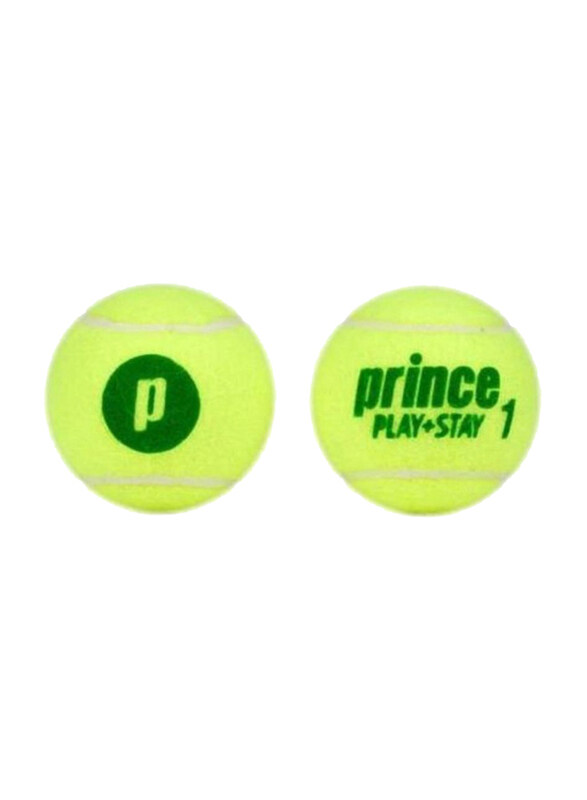 

Prince Play & Stay Tennis Balls, Stage 3, 3 Pieces