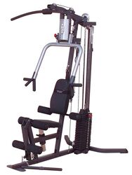 Body Solid G3S Home Gym with Stack 160 LB, One Size, 13070272-101, Grey/Black/Brown