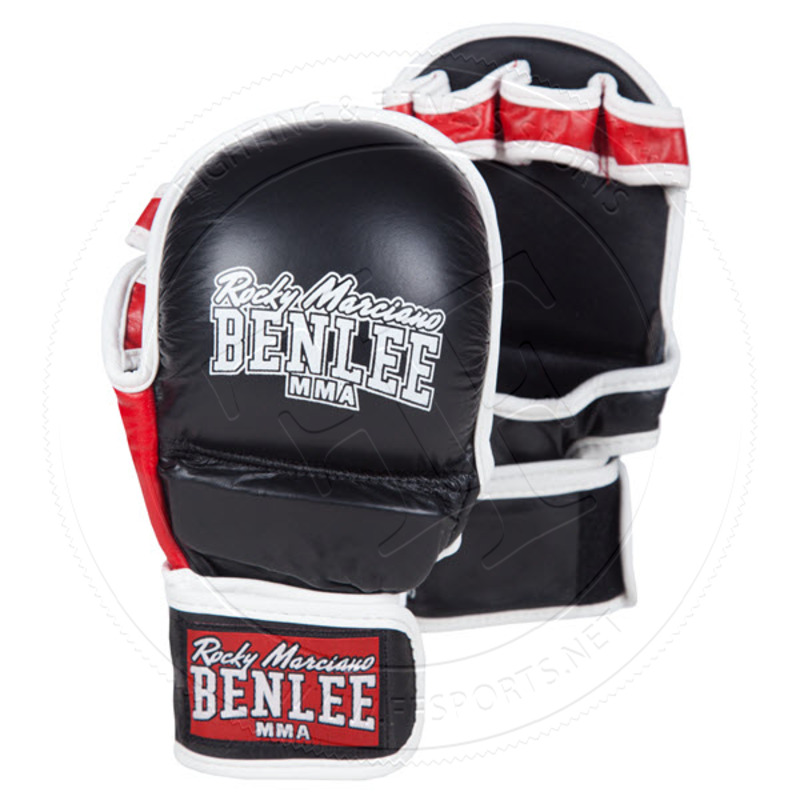 Benlee Mma Sparring Gloves, Black/Red