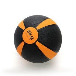 TA Sport York Medicine Ball, 8KG, Orange/Black