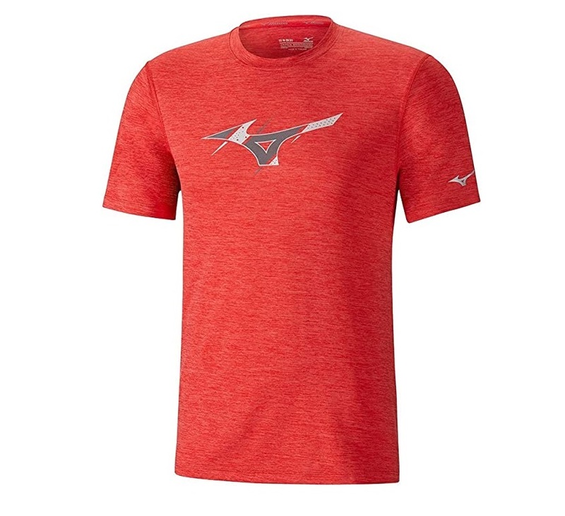 

Mizuno T-Shirts for Men, S, Red