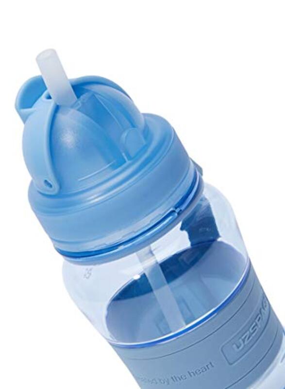 Uzspace 300ml Plastic Water Bottle, 5023, Blue