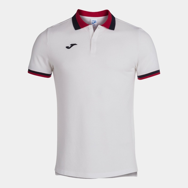 Joma Polo Shirt for Men, L, White