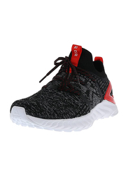 Peak Lace off Running Men Sports Shoes, 39 EU, Black/Melange Grey