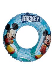 Mesuca Joerex Mickey Mouse Swimming Ring Floater, 70cm, Blue/Red/Black