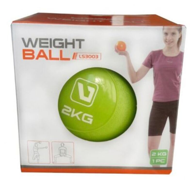 Live Up Soft Weight Ball, 2KG, 34060069, Green